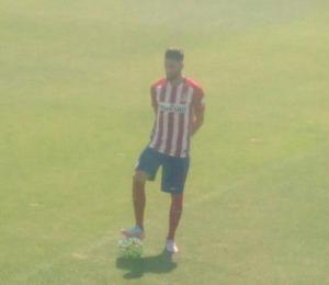 Yannick Ferreira Carrasco ha sido presentado por el Atlético de Madrid.